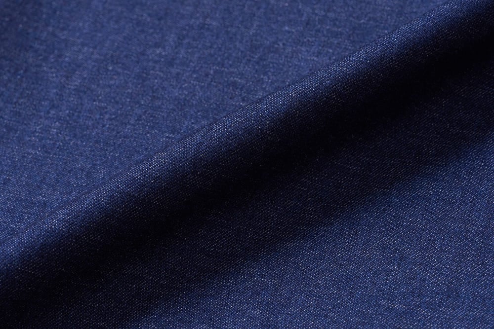 Quần suông denim gân dọc tôn dáng