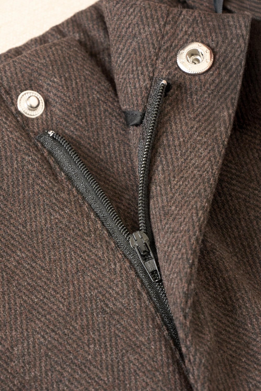 Quần suông dạ Celine chất dạ xương cá cạp sau chun kèm dây lưng