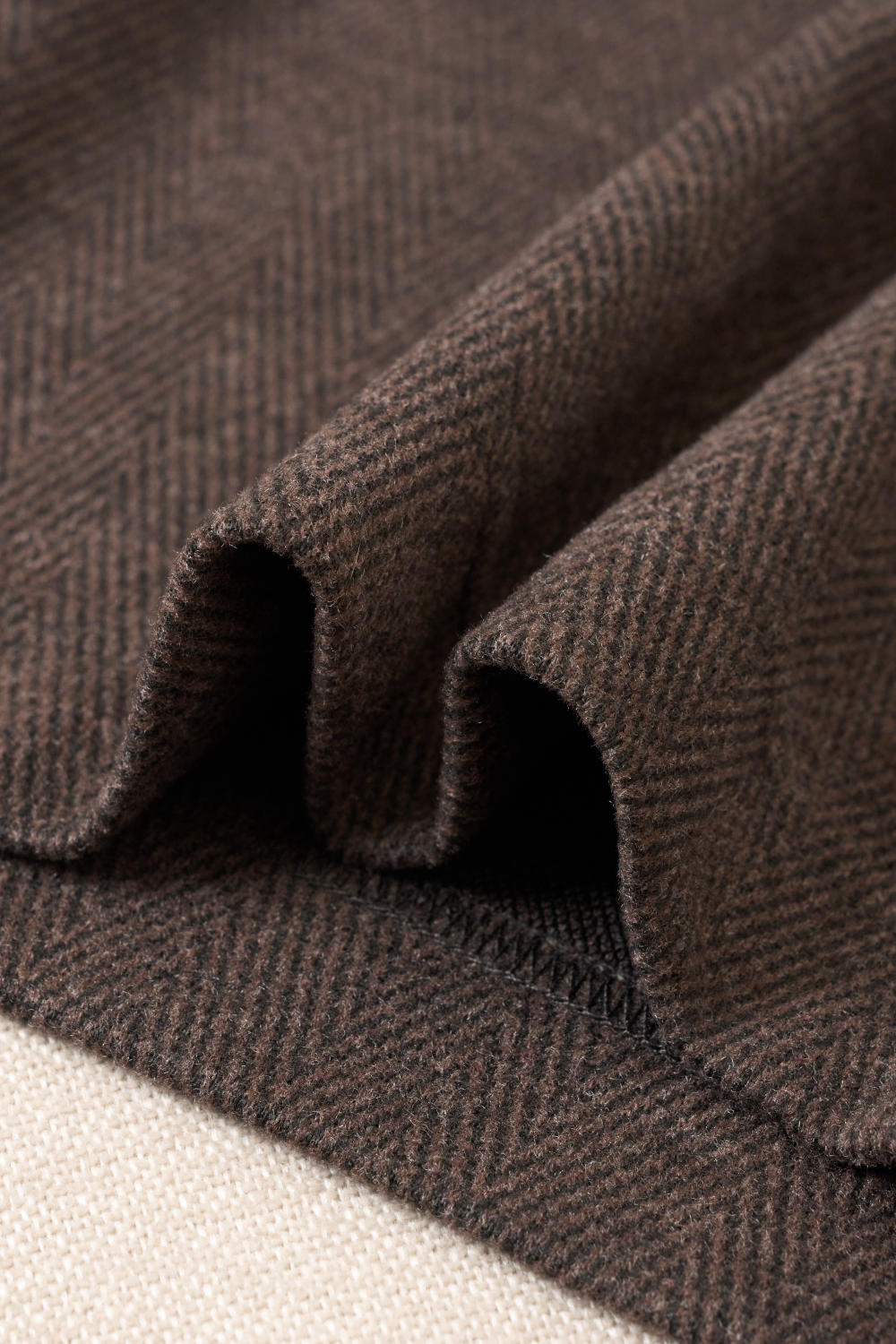 Quần suông dạ Celine chất dạ xương cá cạp sau chun kèm dây lưng