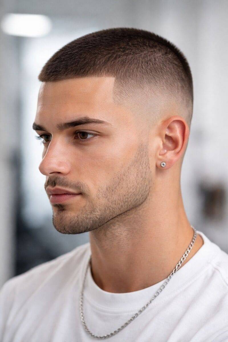 kiểu tóc Buzz cuts đẹp thịnh hành nhất hiện nay