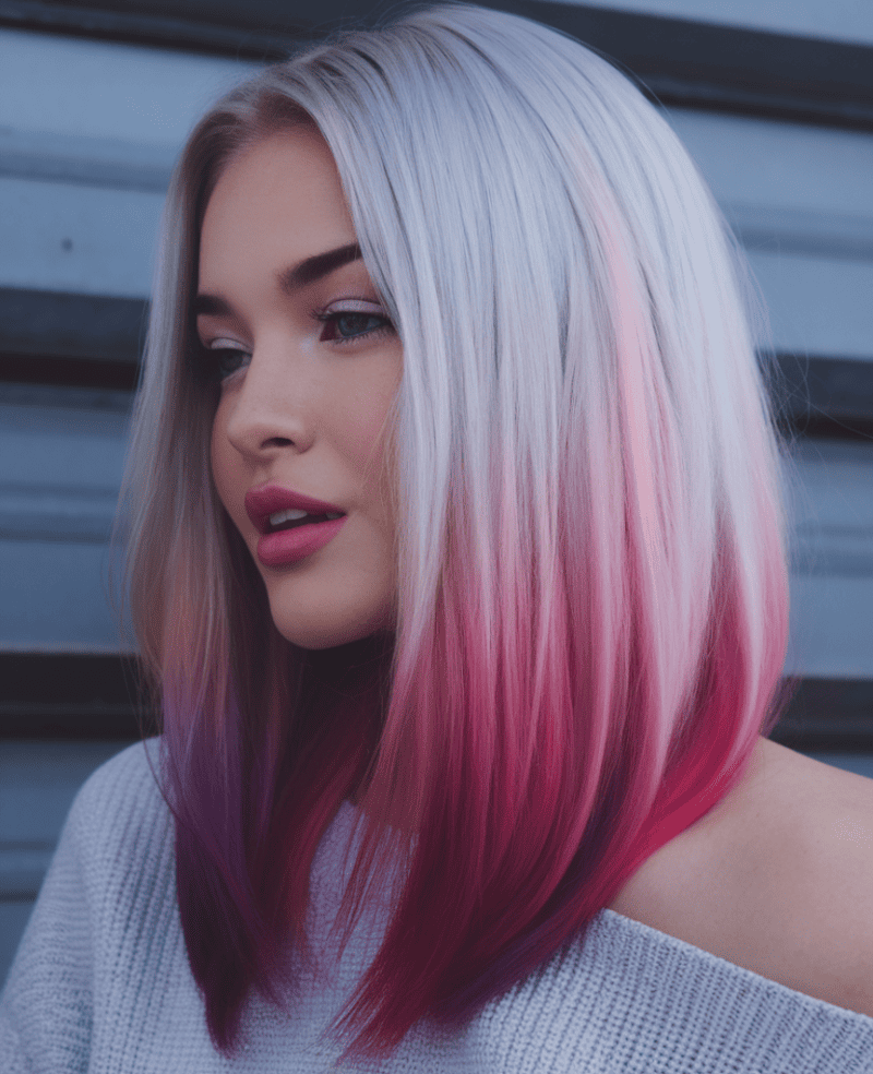 Tóc ombre đẹp, độc lạ nhất