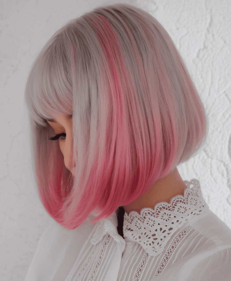 Nhuộm ombre tóc ngắn