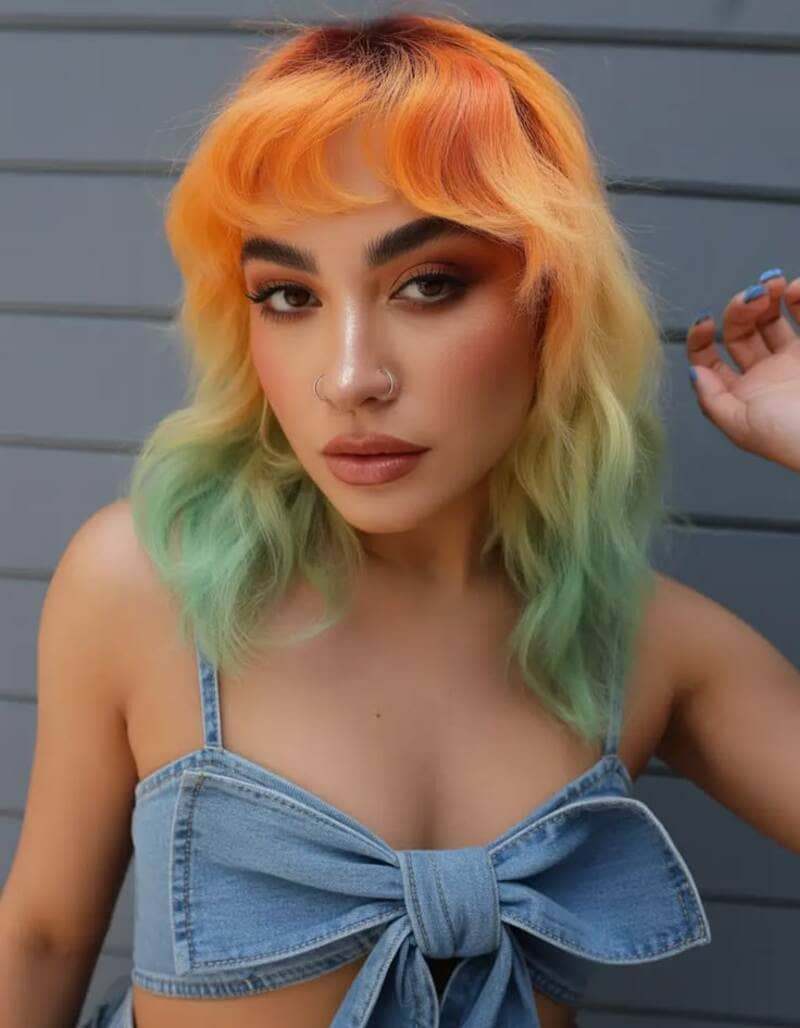 Tóc ombre đẹp, độc lạ nhất