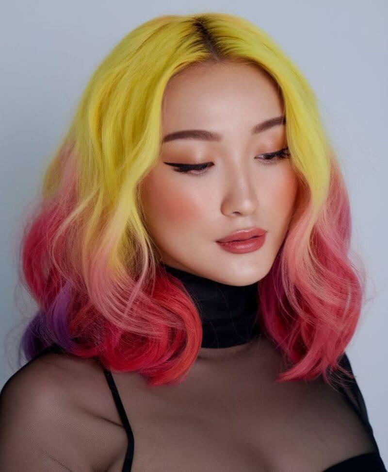 Tóc ombre đẹp, độc lạ nhất