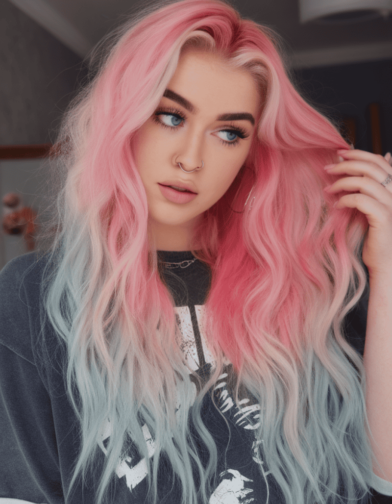 Tóc ombre đẹp, độc lạ nhất