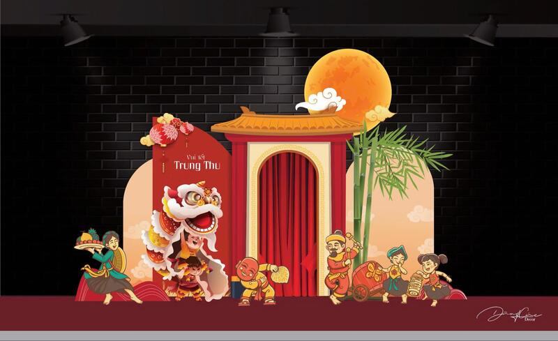 Ý tưởng trang trí Trung thu sáng tạo, đậm chất truyền thống