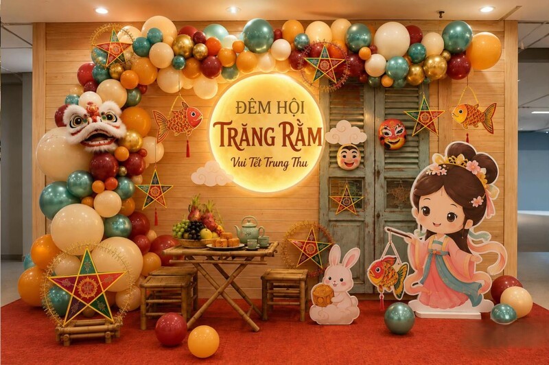 Ý tưởng trang trí Trung thu sáng tạo, đậm chất truyền thống