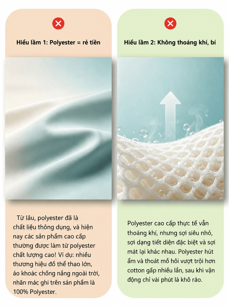 Vải polyester là gì?