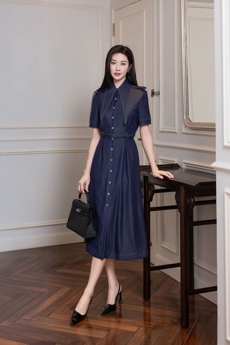 Váy Công Sở Hàn Quốc