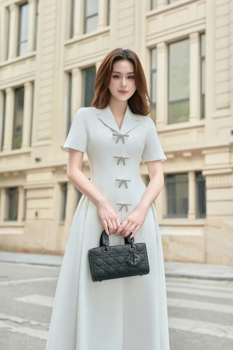 Váy Công Sở Hàn Quốc