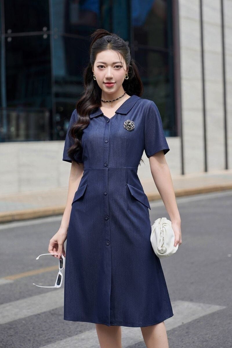 Váy Công Sở Hàn Quốc