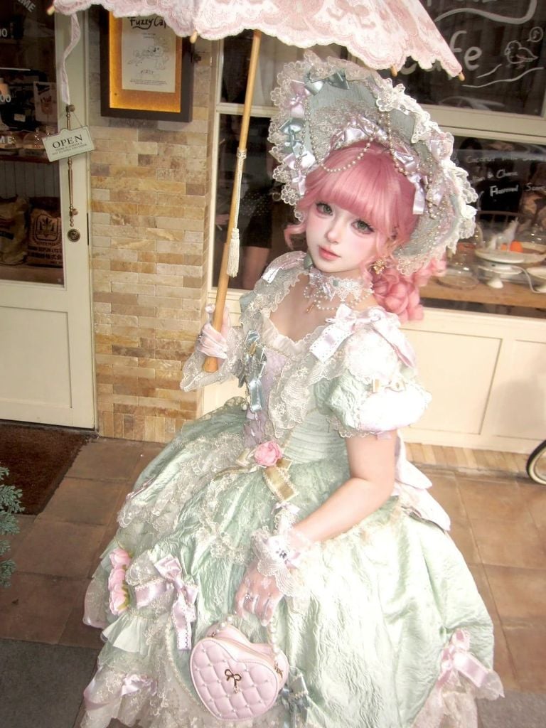 váy lolita đơn giản
