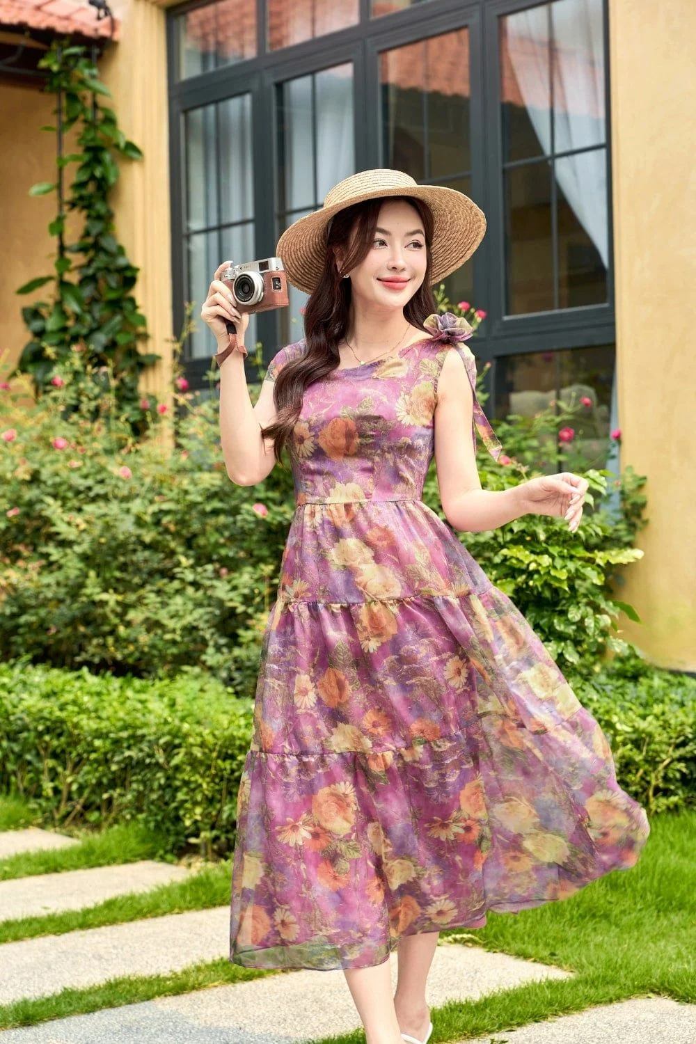 váy maxi cho người gầy