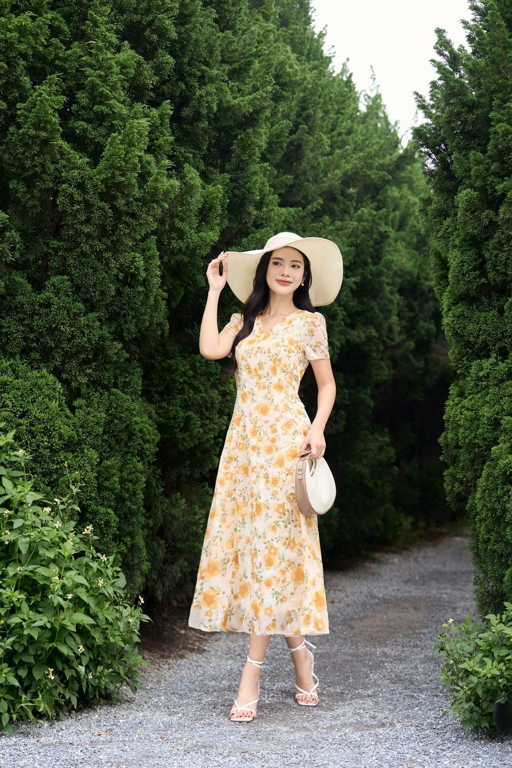 váy maxi cho người gầy