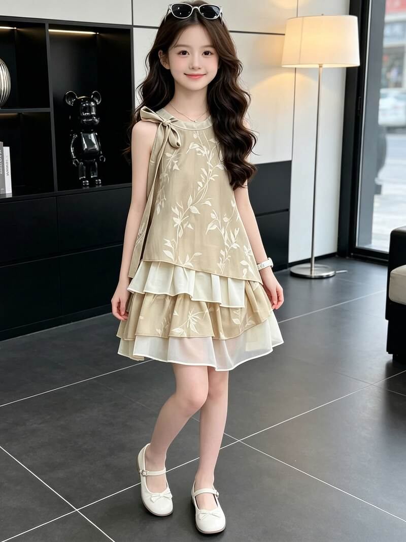 váy trẻ em mùa hè