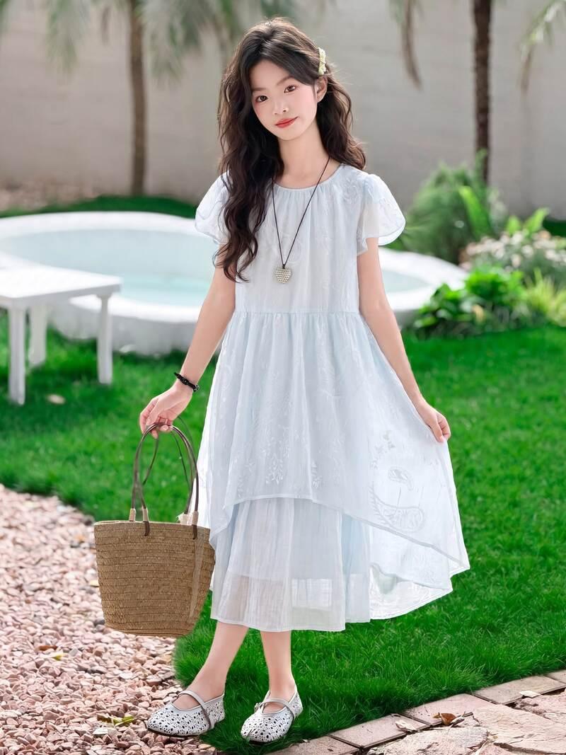 váy trẻ em mùa hè