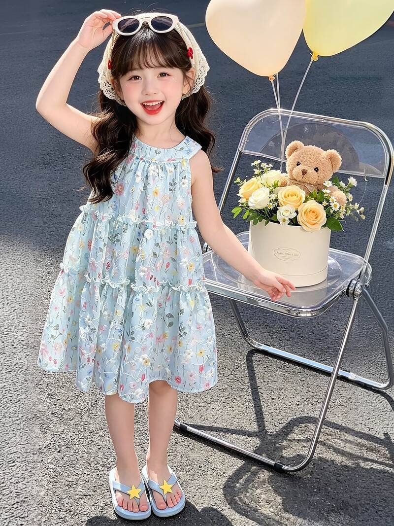 váy trẻ em mùa hè
