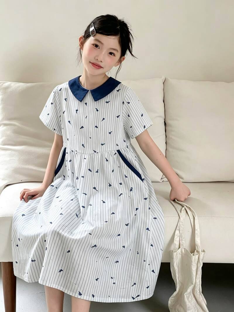 váy trẻ em mùa hè