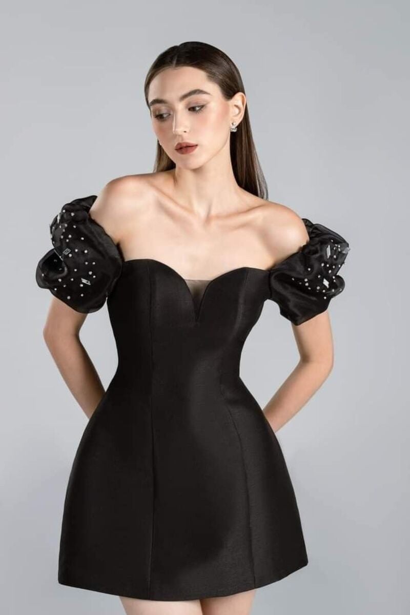 váy đầm trễ vai