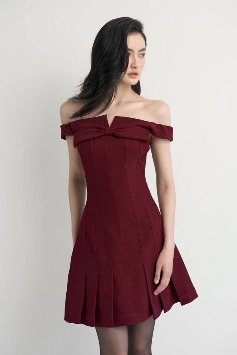 váy đầm trễ vai