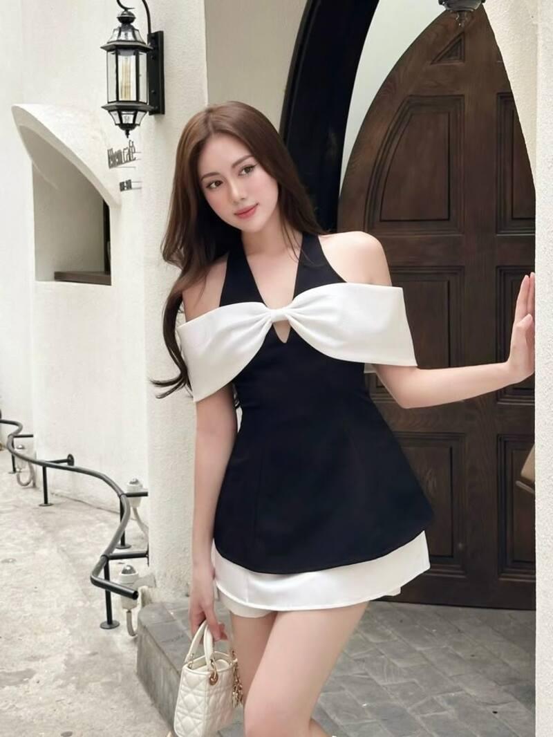 váy đầm trễ vai