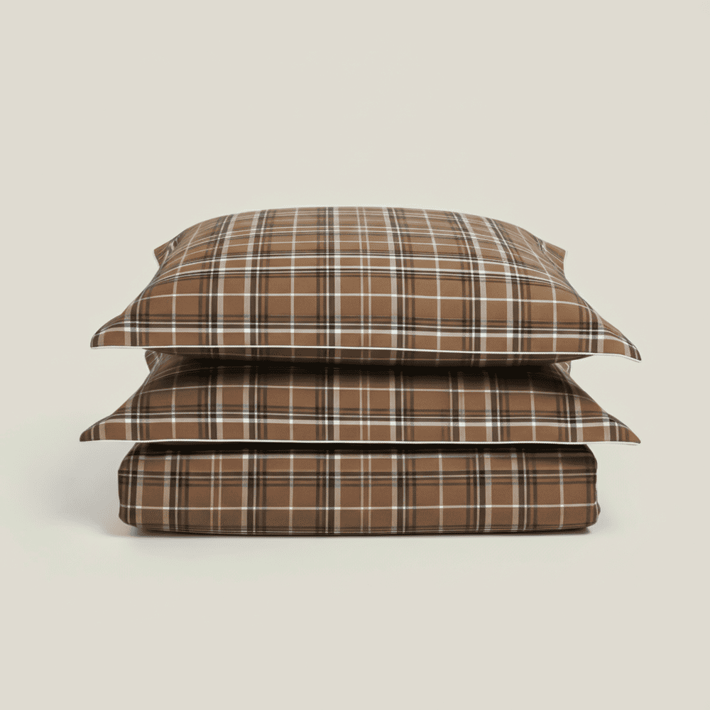 Vỏ chăn Cardina Dòng Home Living Vải dạ Kẻ caro