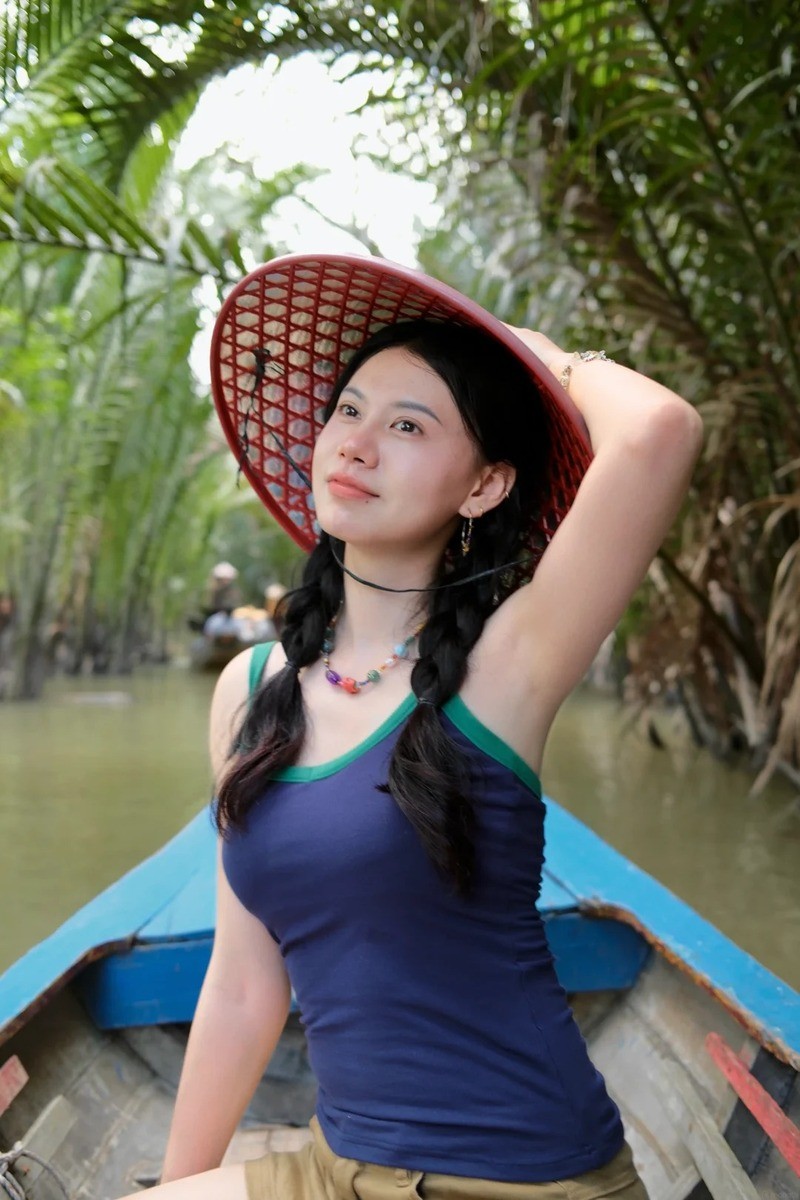 Gia nhập đường đua xuồng ba lá Cồn Thới Sơn khi di du lịch Miền Tây