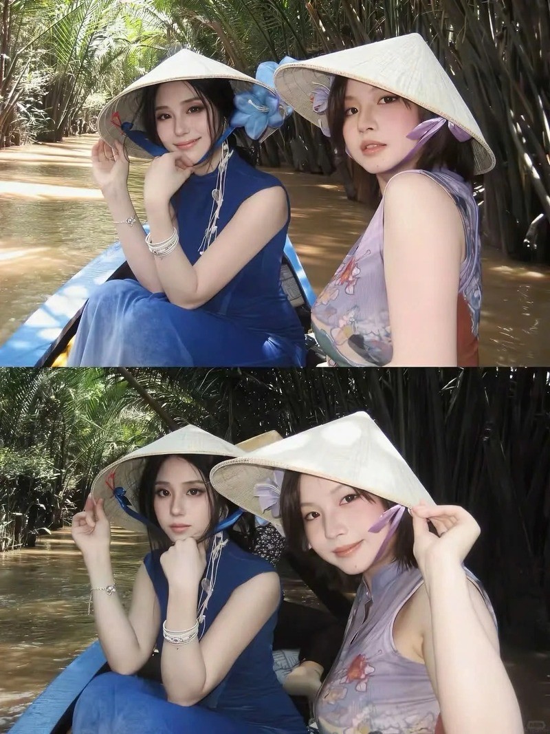 Gia nhập đường đua xuồng ba lá Cồn Thới Sơn khi di du lịch Miền Tây