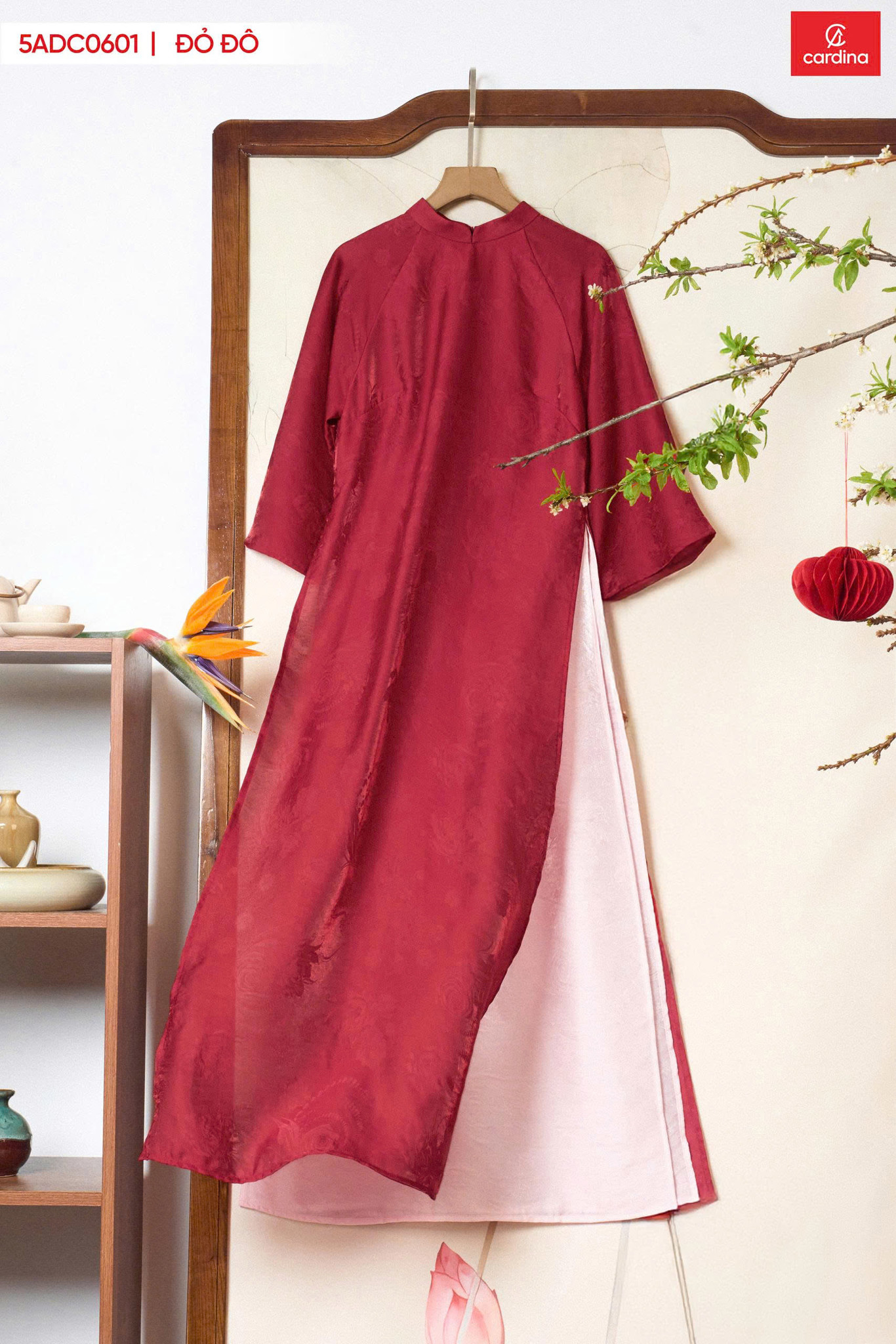 áo dài duyên hồng