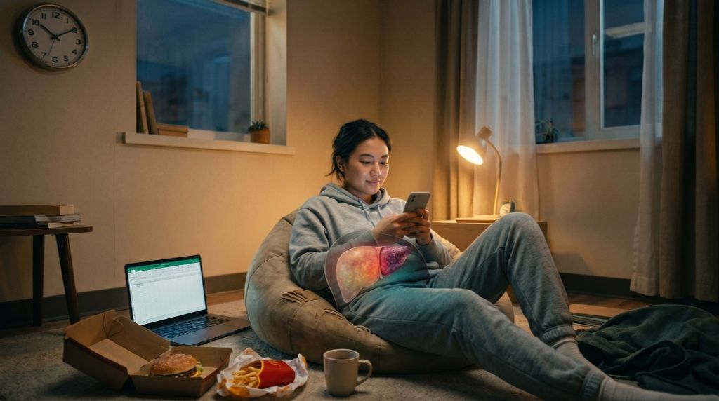 Gan nhiễm mỡ không nguy hiểm ở kết quả siêu âm – mà ở việc bạn không làm gì sau đó