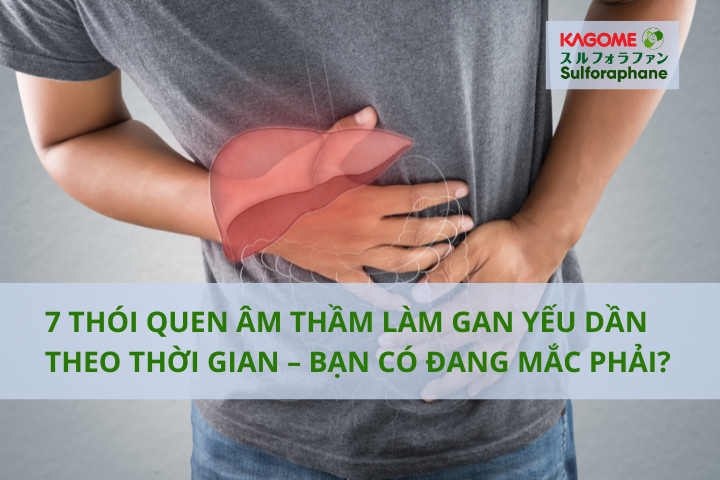 7 thói quen âm thầm làm gan yếu dần theo thời gian – bạn có đang mắc phải?