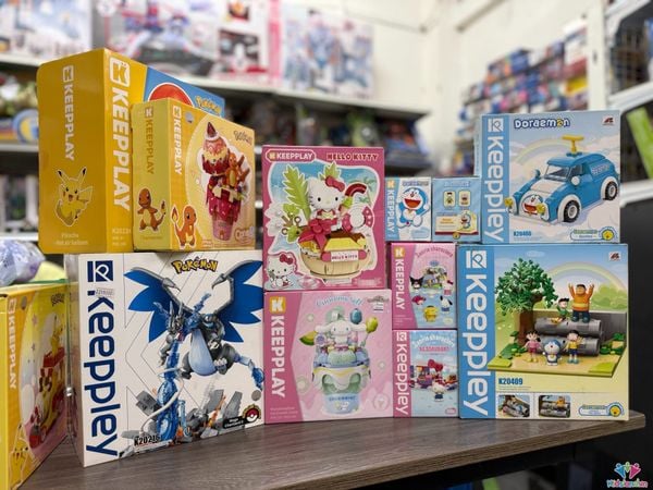 Keeppley Là Gì? Lắp Ráp Doraemon & Pokemon - Khác LEGO Chỗ Nào?