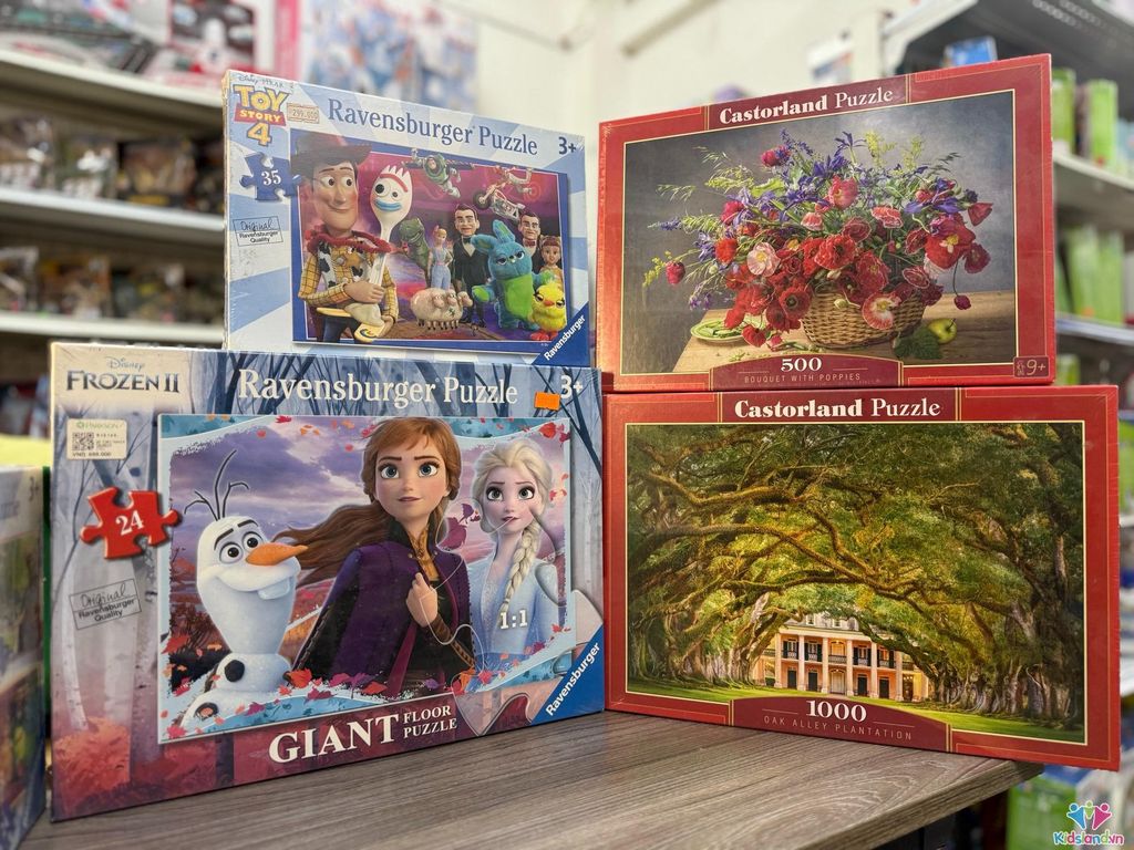 Ravensburger và Castorland: Khác nhau thế nào? Nên mua puzzle nào?