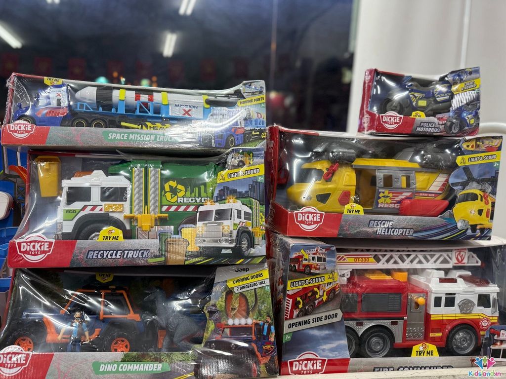 Dickie Toys Là Gì? Xe Công Trình Đức — Đồ Chơi Cho Bé Trai Mê Máy Móc