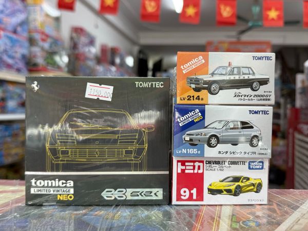 TLV (Tomica Limited Vintage) Là Gì? Phân Biệt Với Tomica Thường