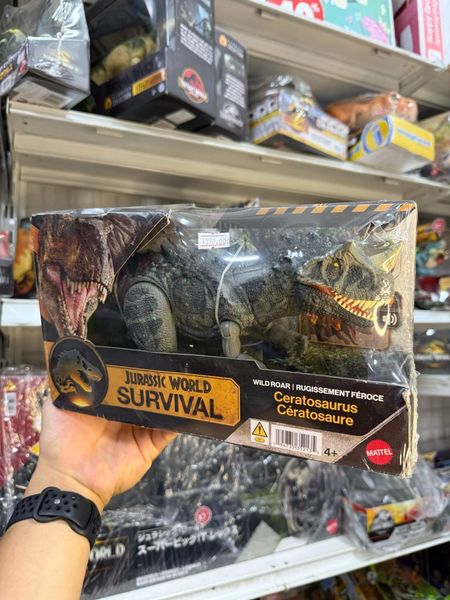 Bộ đồ chơi Ceratosaurus - kẻ săn mồi có sừng mũi cho bé yêu khủng long ăn thịt