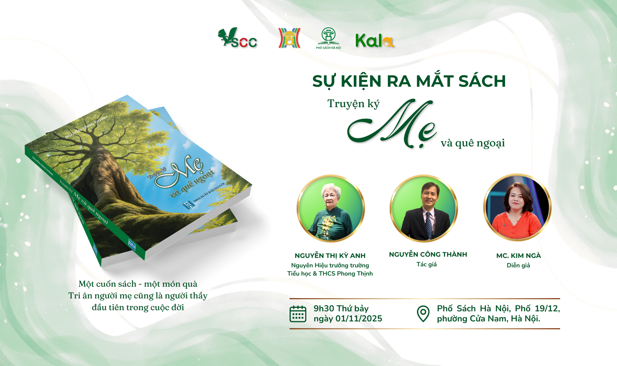 SỰ KIỆN RA MẮT SÁCH “TRUYỆN KÝ MẸ VÀ QUÊ NGOẠI”