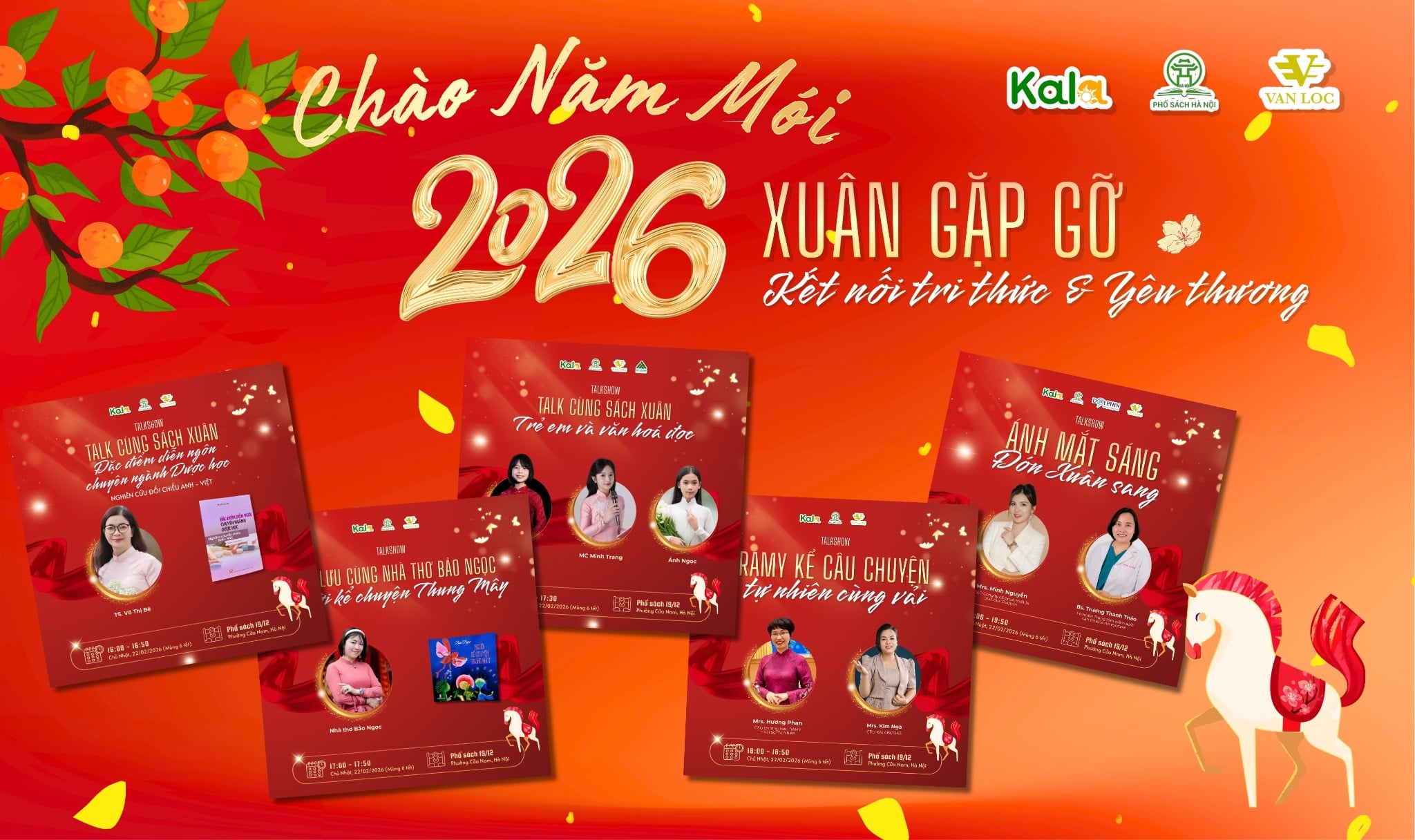 Chào Xuân 2026 Cùng KalaBooks: Chuỗi Talkshow & Nghệ Thuật Thiếu Nhi Đặc Sắc Tại Phố Sách 19/12