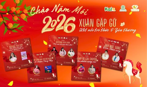 Chào Xuân 2026 Cùng KalaBooks: Chuỗi Talkshow & Nghệ Thuật Thiếu Nhi Đặc Sắc Tại Phố Sách 19/12