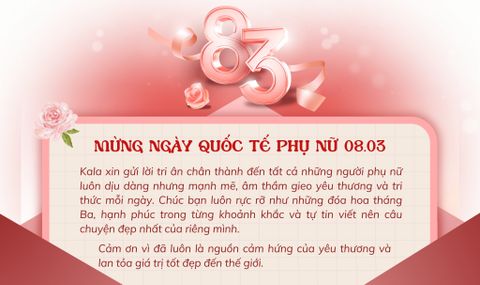 Mừng ngày Quốc tế phụ nữ 08.03