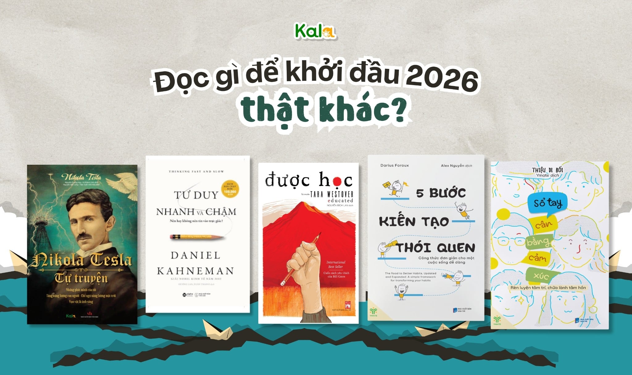 Review sách giáo dục đầu năm: Đọc gì để khởi đầu 2026 thật khác?