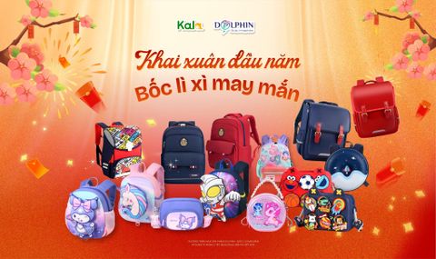 KHAI XUÂN ĐẦU NĂM - BỐC LÌ XÌ MAY MẮN TẠI KALABOOKS