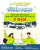 TUYỂN DỤNG NHÂN VIÊN KINH DOANH CHO THUÊ XE