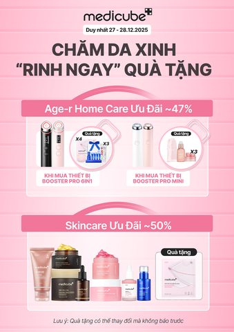 ƯU ĐÃI ĐẶC BIỆT CHỈ ÁP DỤNG TẠI SỰ KIỆN SKIN POWER BOOST STATION