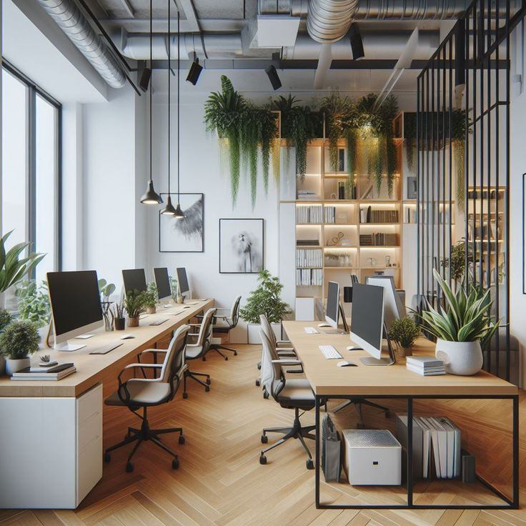 Ứng dụng của gỗ MDF trong sản xuất nội thất văn phòng.