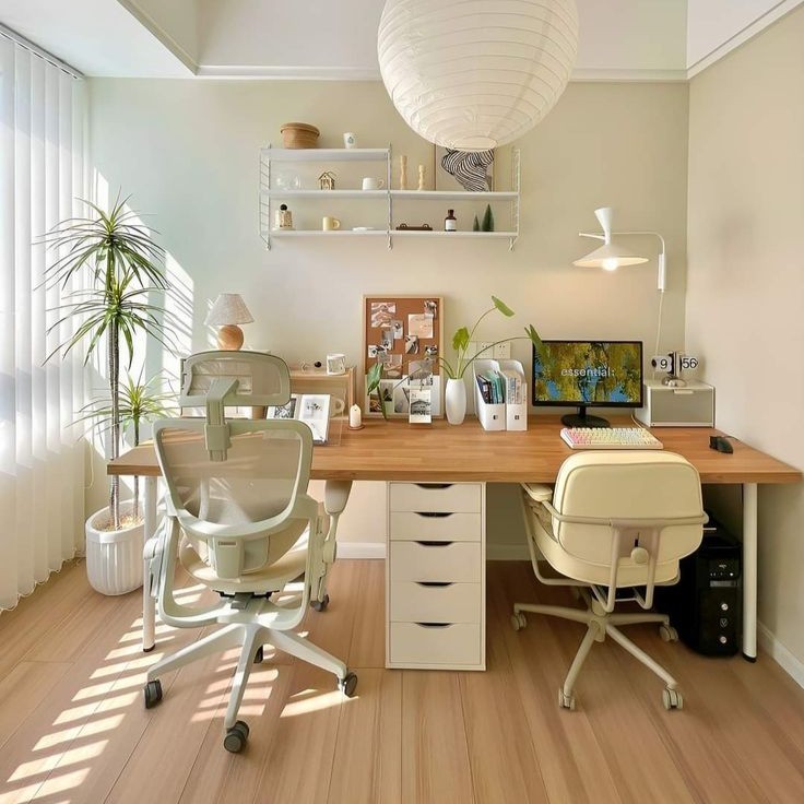 Phong cách Scandinavian là gì? Gợi ý cách setup nơi làm việc cùng bàn IKEA.