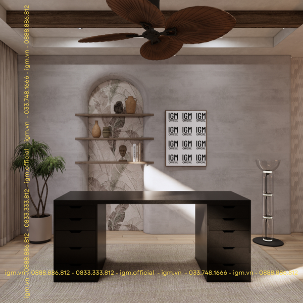 Phân loại bàn IKEA 1 tủ, 2 tủ, chữ L là gì?