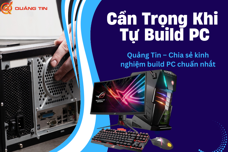 Tự Lắp Ráp PC: Những Sai Lầm Âm Thầm Phá Hỏng Hiệu Năng Máy Tính