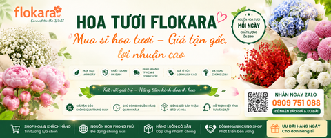 🌿🌼 HOA & LÁ PHỤ FLOKARA – HÀNG MỚI VỀ, SẴN SÀNG LÊN ĐƠN 🌼🌿