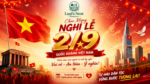 🇻🇳 Flokara Chúc Mừng Quốc Khánh 2/9 – Chúc Một Kỳ Nghỉ Bình An Và Trọn Vẹn